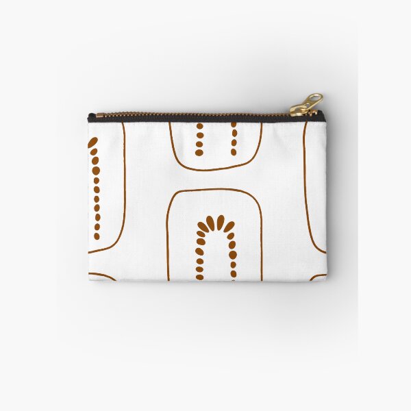 Artikelvorschau, Boho Beige gepunktetes Terrakotta-Orange entworfen und verkauft von AichaShopS.