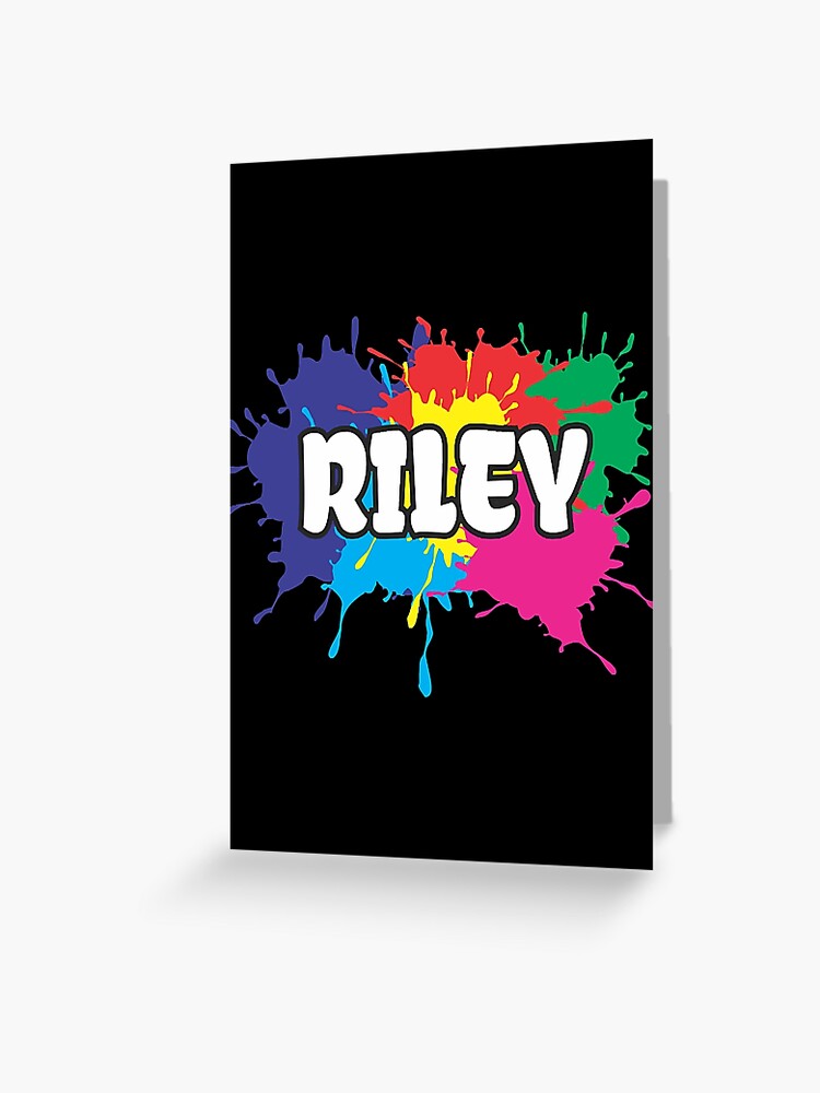 Riley Name | Greeting Card