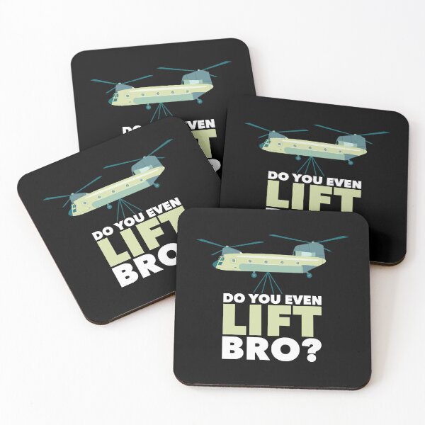 Item preview, Chinook Helicopter, Do You Even Lift Bro designed and sold by KeithDaron.