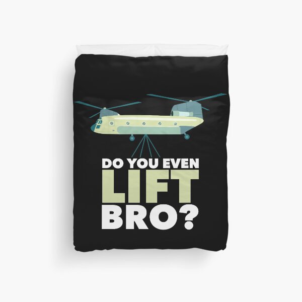 Item preview, Chinook Helicopter, Do You Even Lift Bro designed and sold by KeithDaron.