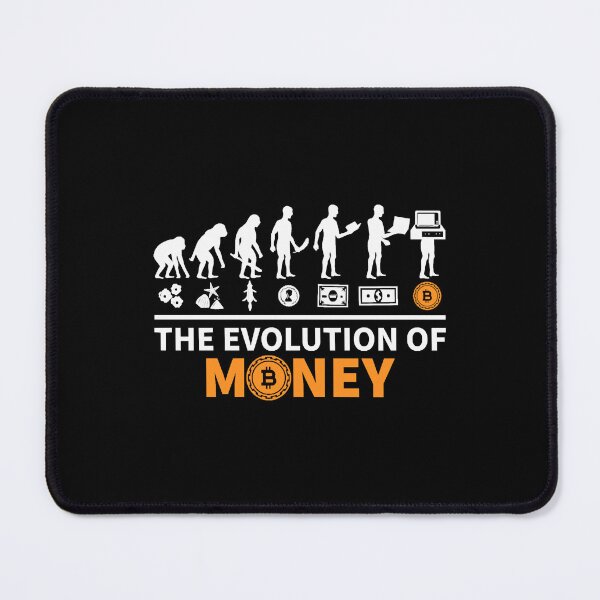 Aperçu de l'œuvre Évolution de l'argent Blockchain Crypto Bitcoin créée et vendue par KeithDaron.