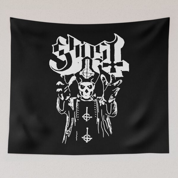 Item preview, Ghost B C Hands Up Papa Emeritus Black New Officia designed and sold by KeithDaron.
