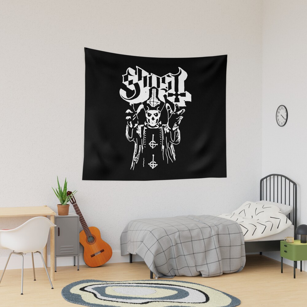 Ghost discount band tapestry