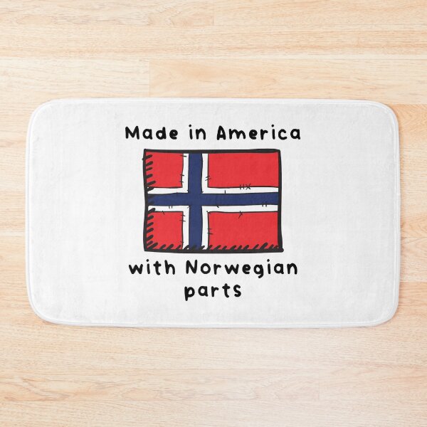 Item preview, Made In America With Norwegian Parts designed and sold by KeithDaron.