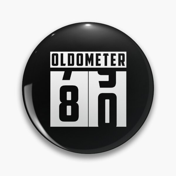 Item preview, Oldometer counter Number 80 birthday designed and sold by HeavyStyle.