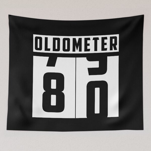 Item preview, Oldometer counter Number 80 birthday designed and sold by HeavyStyle.
