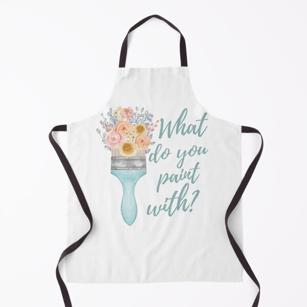 Aperçu de l'œuvre Avec quoi peignez-vous - Artist Paintbrush Design créée et vendue par CreativNode.