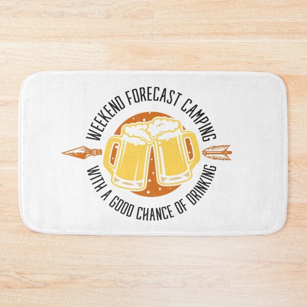 Item preview, Weekend Forecast Camping with a Good Chance of Drinking  designed and sold by 397HOUSE Your happy time.