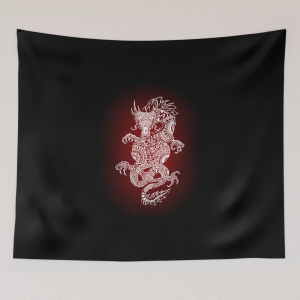 Item preview, Crazy Red Dragon Essential T-Shirt designed and sold by cheating0nyo.