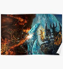 warcraft Lichking Deathwing Poster