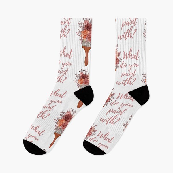 Item preview, What Do You Paint With - Artist Paintbrush Design  designed and sold by CreativNode.