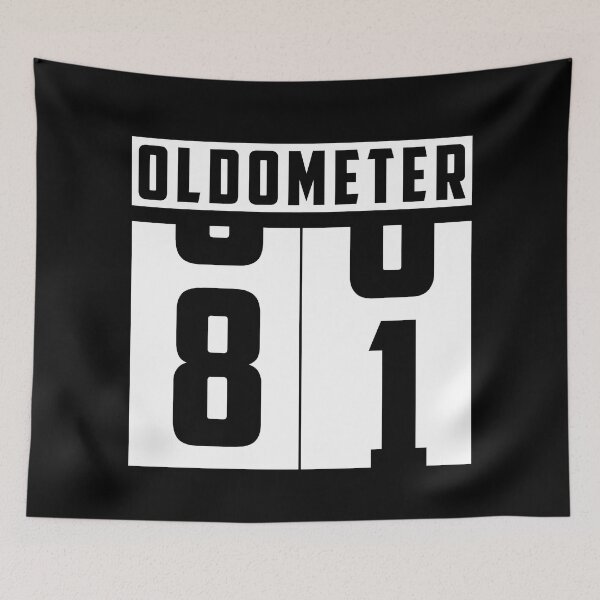 Item preview, Oldometer counter Number 81 birthday designed and sold by HeavyStyle.