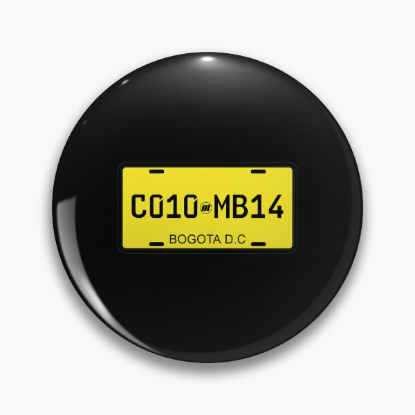 Item preview, Colombia car license plate  designed and sold by MelanieWil6722.