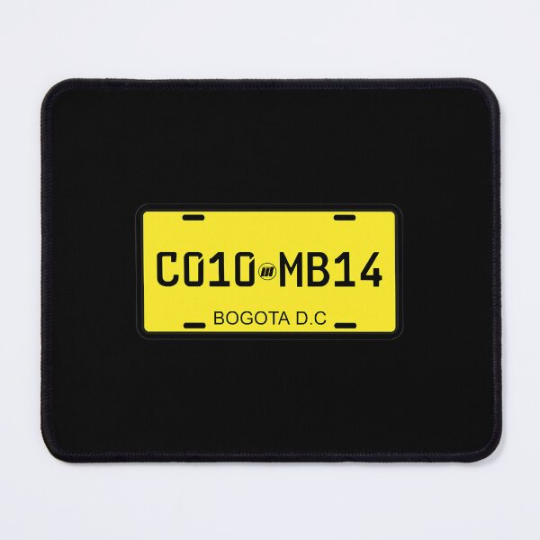 Item preview, Colombia car license plate  designed and sold by MelanieWil6722.