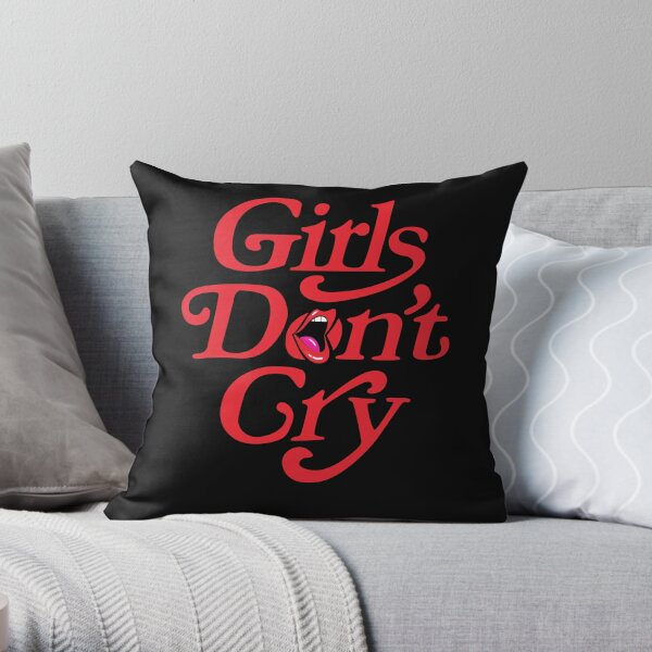 Girls Don't Cry Logo Pillow Red - SS21 - US