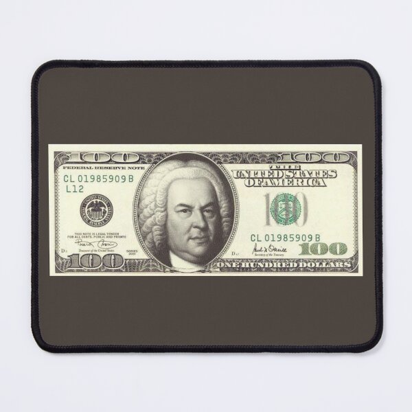 Item preview, Bach 100 dollars designed and sold by Musicianst0re.