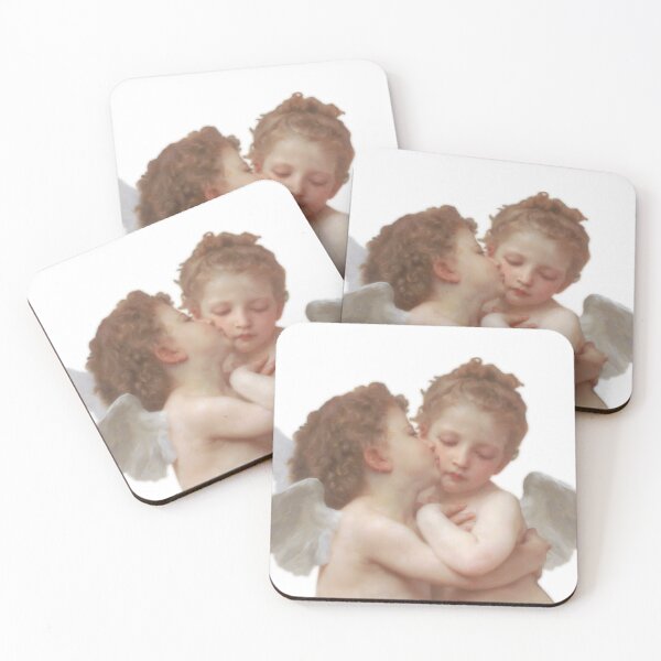 Aperçu de l'œuvre Angel Kiss peinture L'Amour et Psyché, enfants créée et vendue par Onodera.