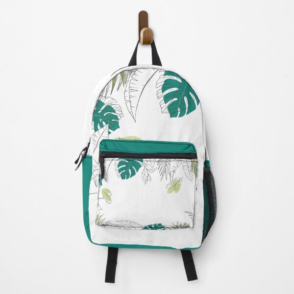 Item preview, Leaves Backpack / Spring Vibes / Design by Whros designed and sold by WHROS.