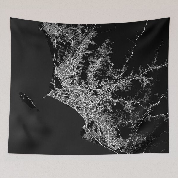 Item preview, Lima City Map of Peru - Full Moon designed and sold by deMAP.