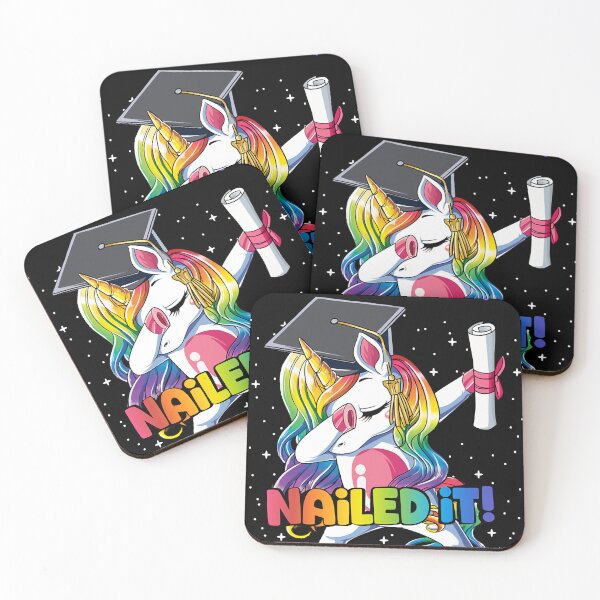 Item preview, Dabbings Unicorn 4th Grade Nailed It Classic T-Shirt designed and sold by cheating0nyo.
