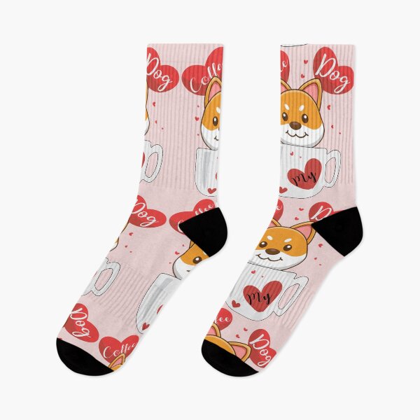 Item preview, Coffee and Dog Lovers - Dog and Coffee Lovers Shiba Inu designed and sold by smtrbd.
