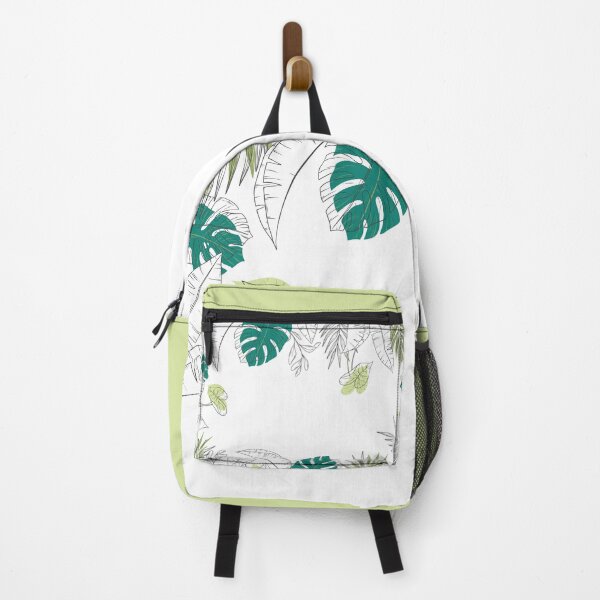 Item preview, Leaves Backpack / Spring Vibes / Design by Whros  designed and sold by WHROS.