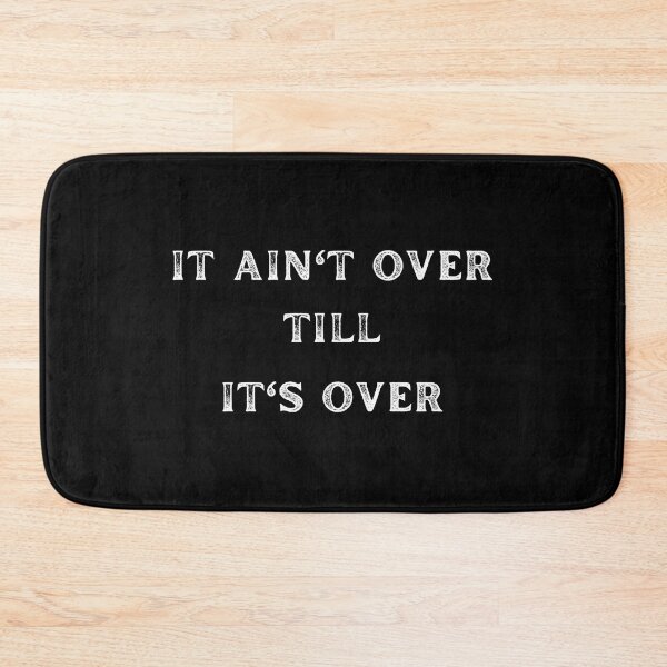Item preview, It Ain't over  designed and sold by AppareIIndustry.