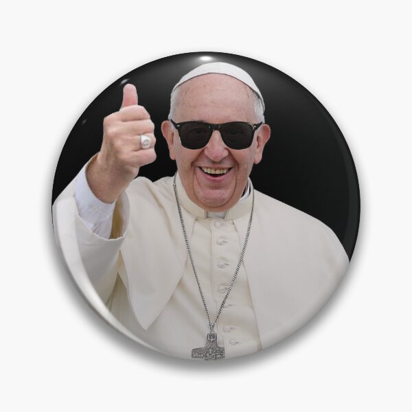 Item preview, Funny Thumbs up Pope Francis designed and sold by Beltschazar.