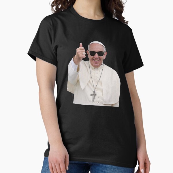 Item preview, Funny Thumbs up Pope Francis designed and sold by Beltschazar.