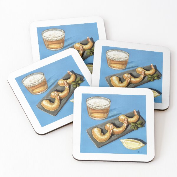 Item preview, Coated prawn from Murcia, Caballitos murcianos. designed and sold by coloriscausa.