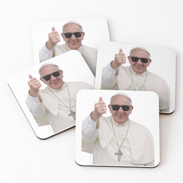Item preview, Funny Thumbs up Pope Francis designed and sold by Beltschazar.