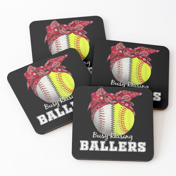 Item preview, Softball Mom Life Busy Raising Ballers designed and sold by HorsesForLife15.