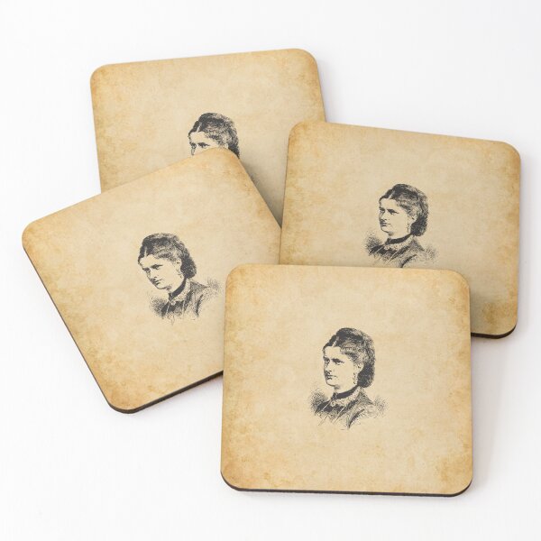 Item preview, Woman Profile Portrait on Vintage  designed and sold by HiddenPuppets.