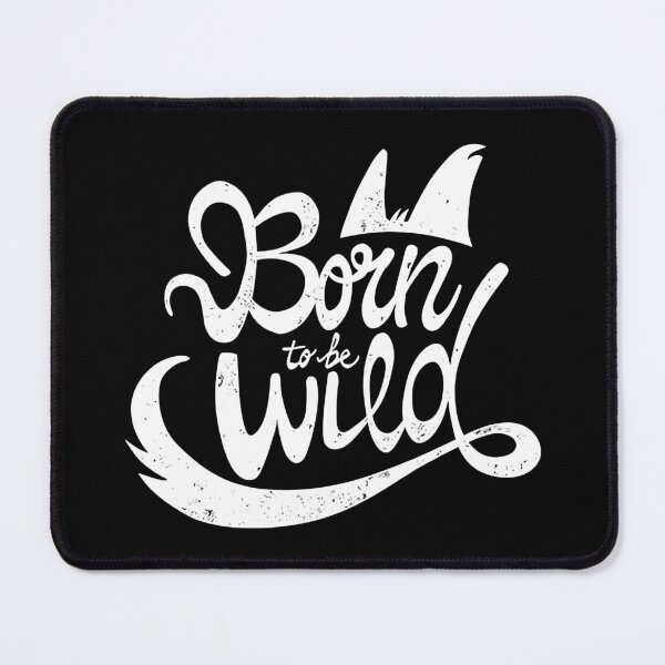 Item preview, BORN to be WILD tee, rock and roll tee, Steppenwolf, Easy Rider designed and sold by PaulineUnique.