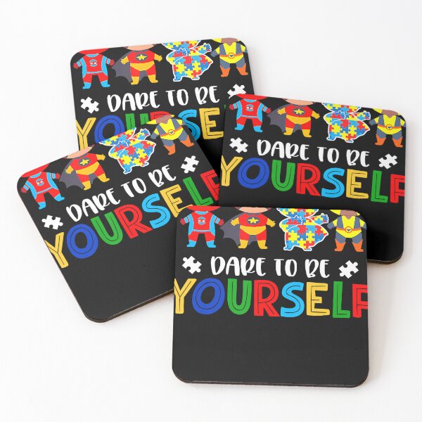 Item preview, Dare To Be Yourself Shirt Autism Awareness Superheroes Essential T-Shirt designed and sold by cheating0nyo.