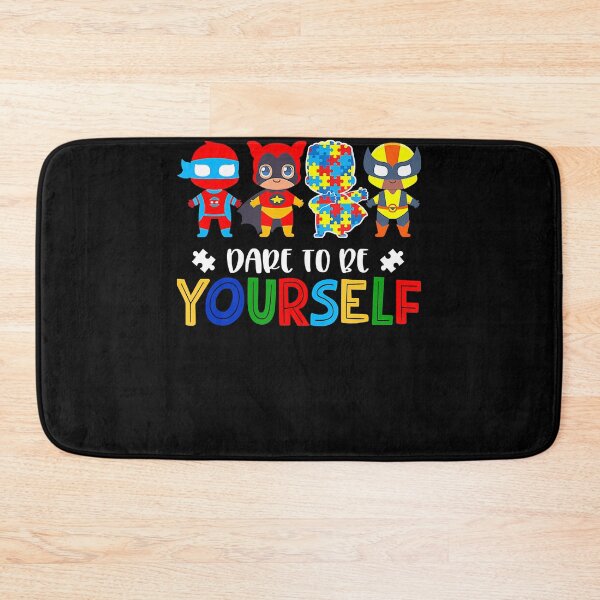 Item preview, Dare To Be Yourself Shirt Autism Awareness Superheroes Essential T-Shirt designed and sold by cheating0nyo.
