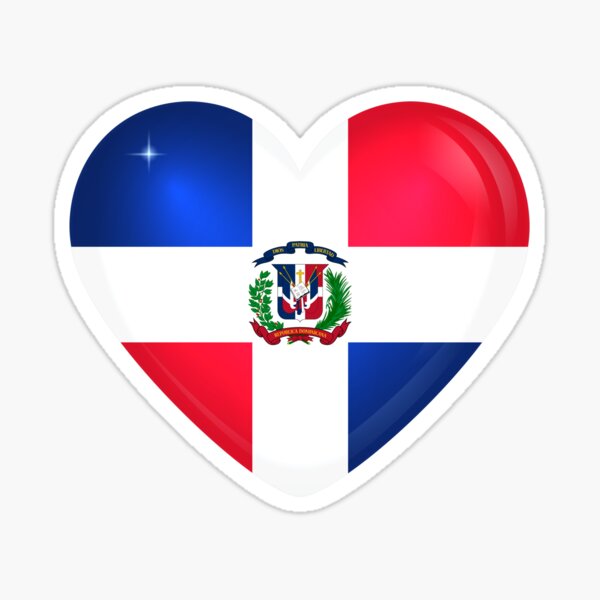 Aperçu de l'œuvre Mon cœur est en République dominicaine, j'adore la République dominicaine. créée et vendue par ArtIsParty.