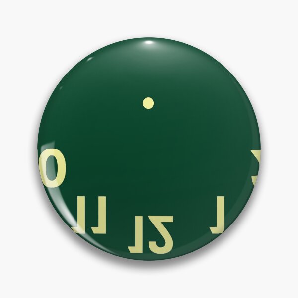 Item preview, Dark Green Clock Upside Down Classic T-Shirt designed and sold by cheating0nyo.