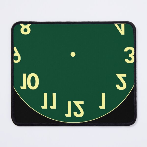 Item preview, Dark Green Clock Upside Down Classic T-Shirt designed and sold by cheating0nyo.