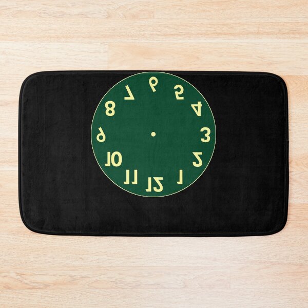 Item preview, Dark Green Clock Upside Down Classic T-Shirt designed and sold by cheating0nyo.