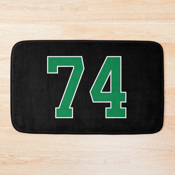 Item preview, 74 number, green lucky sports seventy four designed and sold by ArtIsParty.