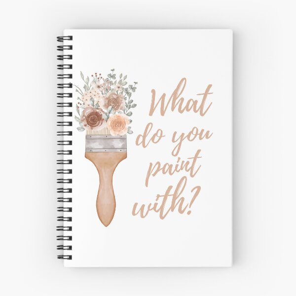 Item preview, What Do You Paint With - Artist Paintbrush Design  designed and sold by CreativNode.