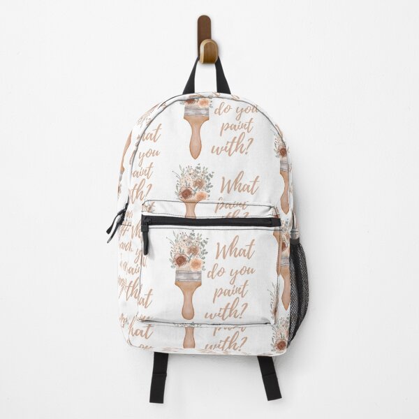 Item preview, What Do You Paint With - Artist Paintbrush Design designed and sold by CreativNode.