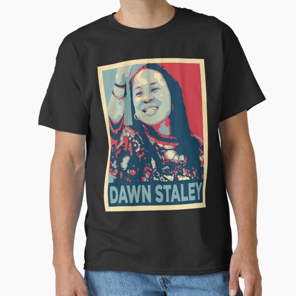 Item preview, Dawn Staley Damen-Basketball-Klassiker-T-Shirt designed and sold by cheating0nyo.