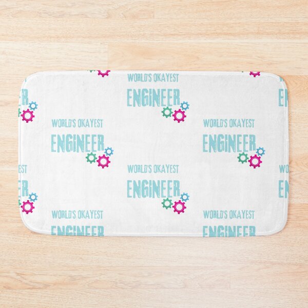 Item preview, World's okayest engineer designed and sold by SamXDesigns.