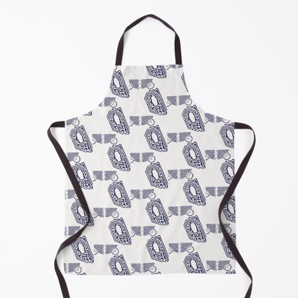 Item preview, Saffron Walden Mazes v2 (blue on white) designed and sold by Twenty Twenty Visions.