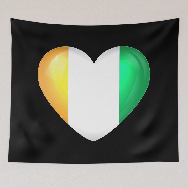 Item preview, My heart is in Cote dIvoire, Love Cote dIvoire. designed and sold by ArtIsParty.