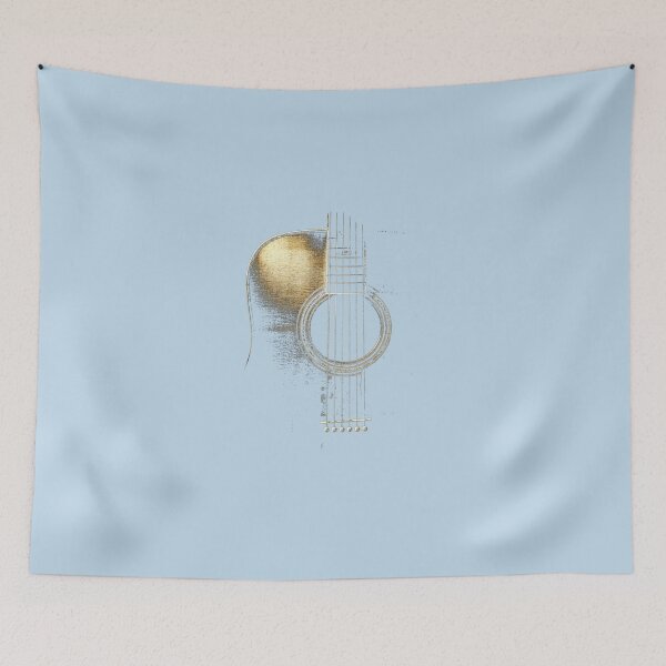 Aperçu de l'œuvre Acoustic Guitar Lite (veuillez voir la description) T-shirt essentiel créée et vendue par Caroliipek.