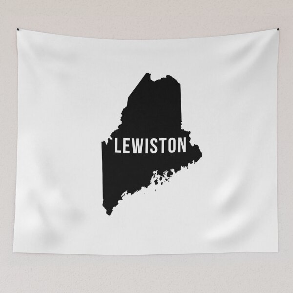 Item preview, Lewiston, Maine State Silhouette designed and sold by CartoCreative.