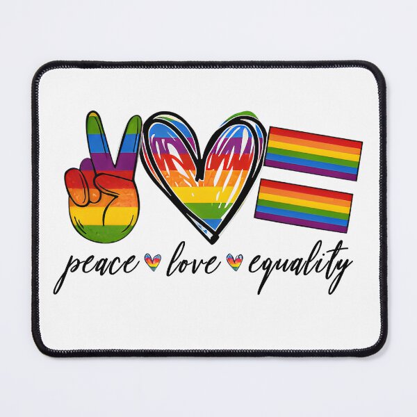 Item preview, Lgbt peace love equality designed and sold by smallcatvn.